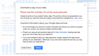 Now You Can Download Your Google History—Or Better Yet, Delete It